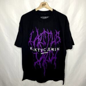 Travis Scott Cactus Jack Astroworld Festival DJ Screw Hip Hop Rap Tour Merch Tee